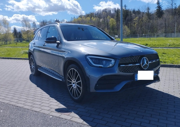 Mercedes-Benz GLC cena 209900 przebieg: 77500, rok produkcji 2021 z Biała małe 79